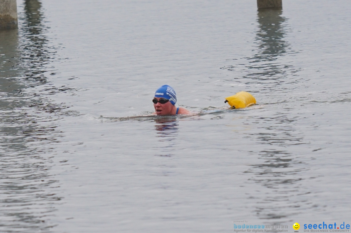 Lake Constance Eisman by Aqua Sphere: Ludwigshafen am Bodensee, 11.02.2017