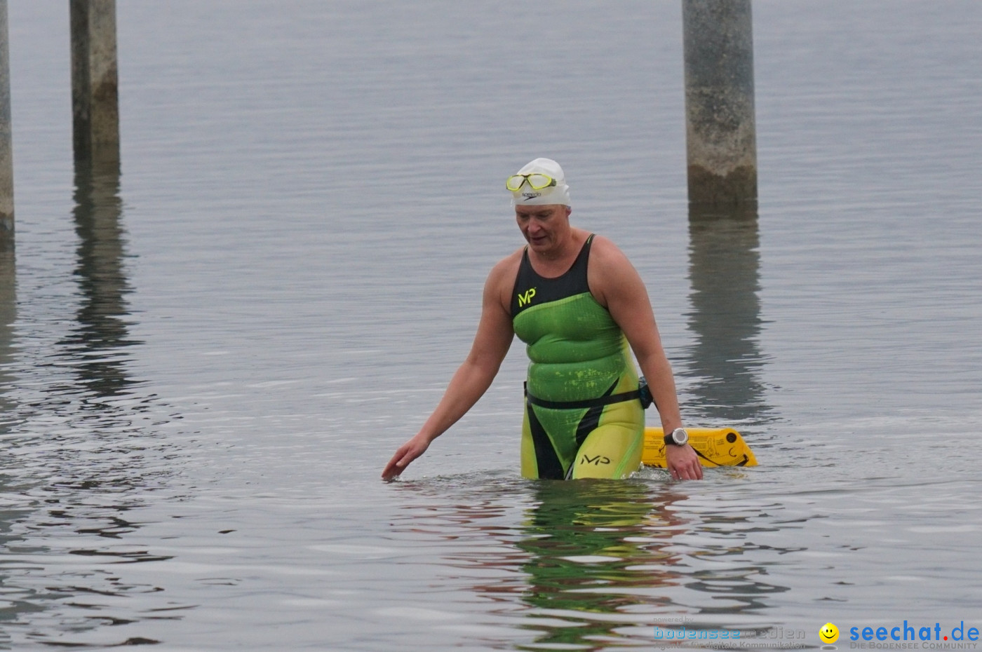 Lake Constance Eisman by Aqua Sphere: Ludwigshafen am Bodensee, 11.02.2017