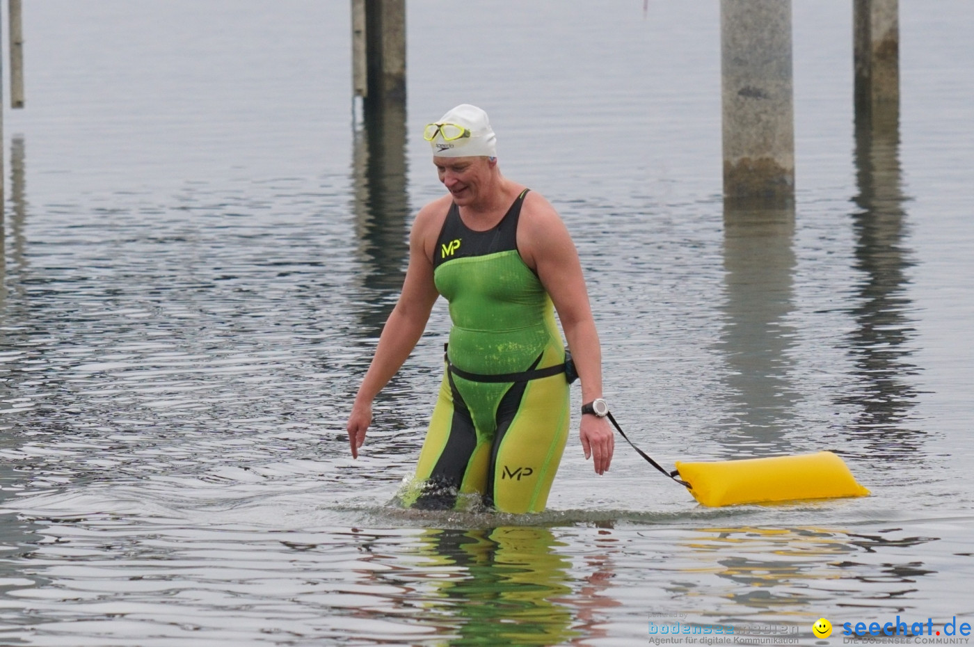 Lake Constance Eisman by Aqua Sphere: Ludwigshafen am Bodensee, 11.02.2017