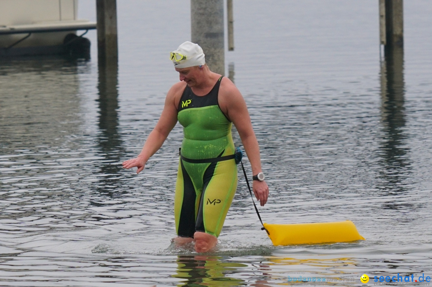 Lake Constance Eisman by Aqua Sphere: Ludwigshafen am Bodensee, 11.02.2017