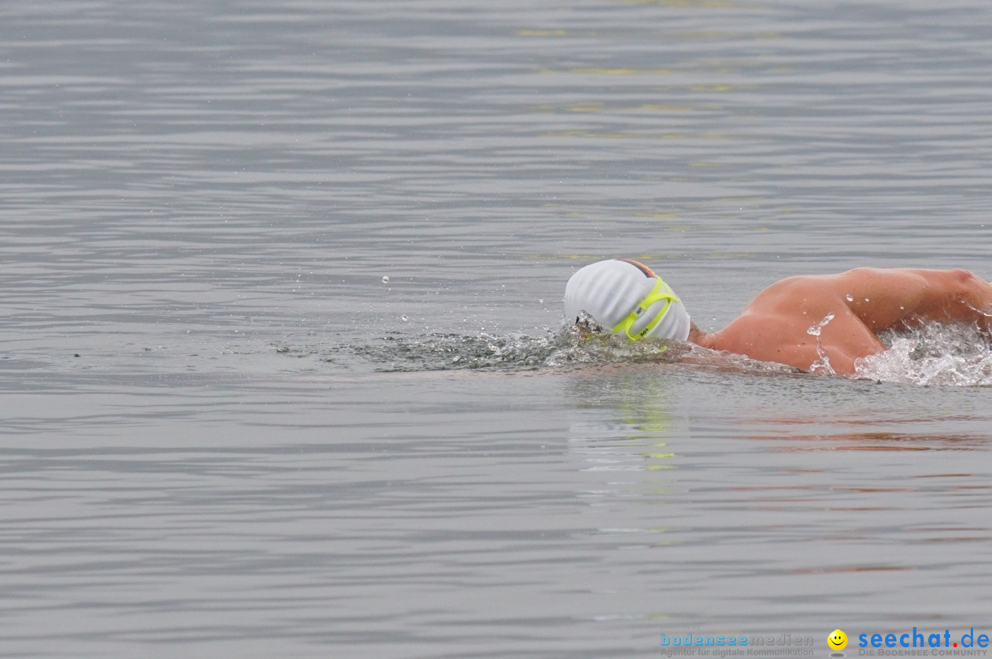 Lake Constance Eisman by Aqua Sphere: Ludwigshafen am Bodensee, 11.02.2017