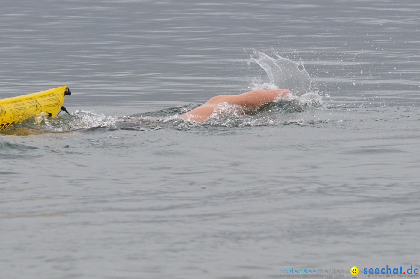 Lake Constance Eisman by Aqua Sphere: Ludwigshafen am Bodensee, 11.02.2017