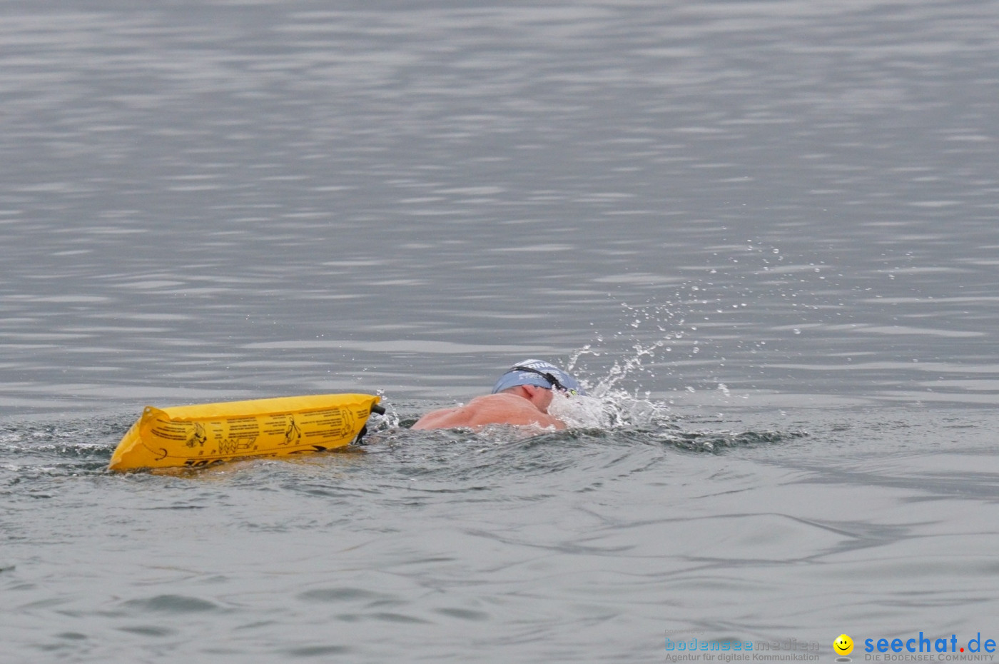 Lake Constance Eisman by Aqua Sphere: Ludwigshafen am Bodensee, 11.02.2017