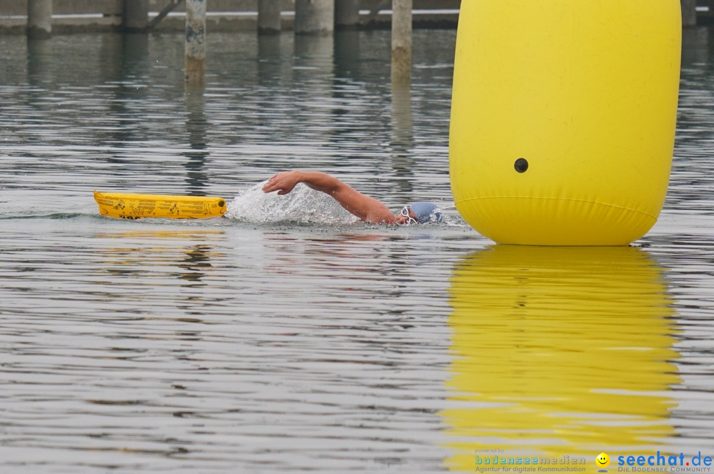 Lake Constance Eisman by Aqua Sphere: Ludwigshafen am Bodensee, 11.02.2017