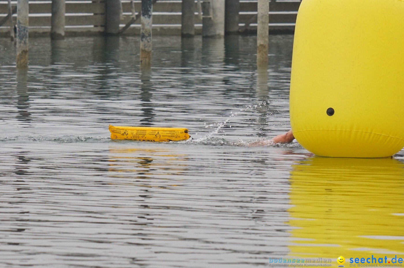 Lake Constance Eisman by Aqua Sphere: Ludwigshafen am Bodensee, 11.02.2017