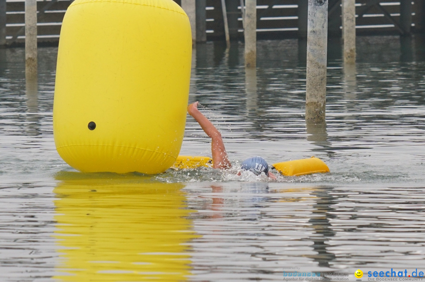 Lake Constance Eisman by Aqua Sphere: Ludwigshafen am Bodensee, 11.02.2017