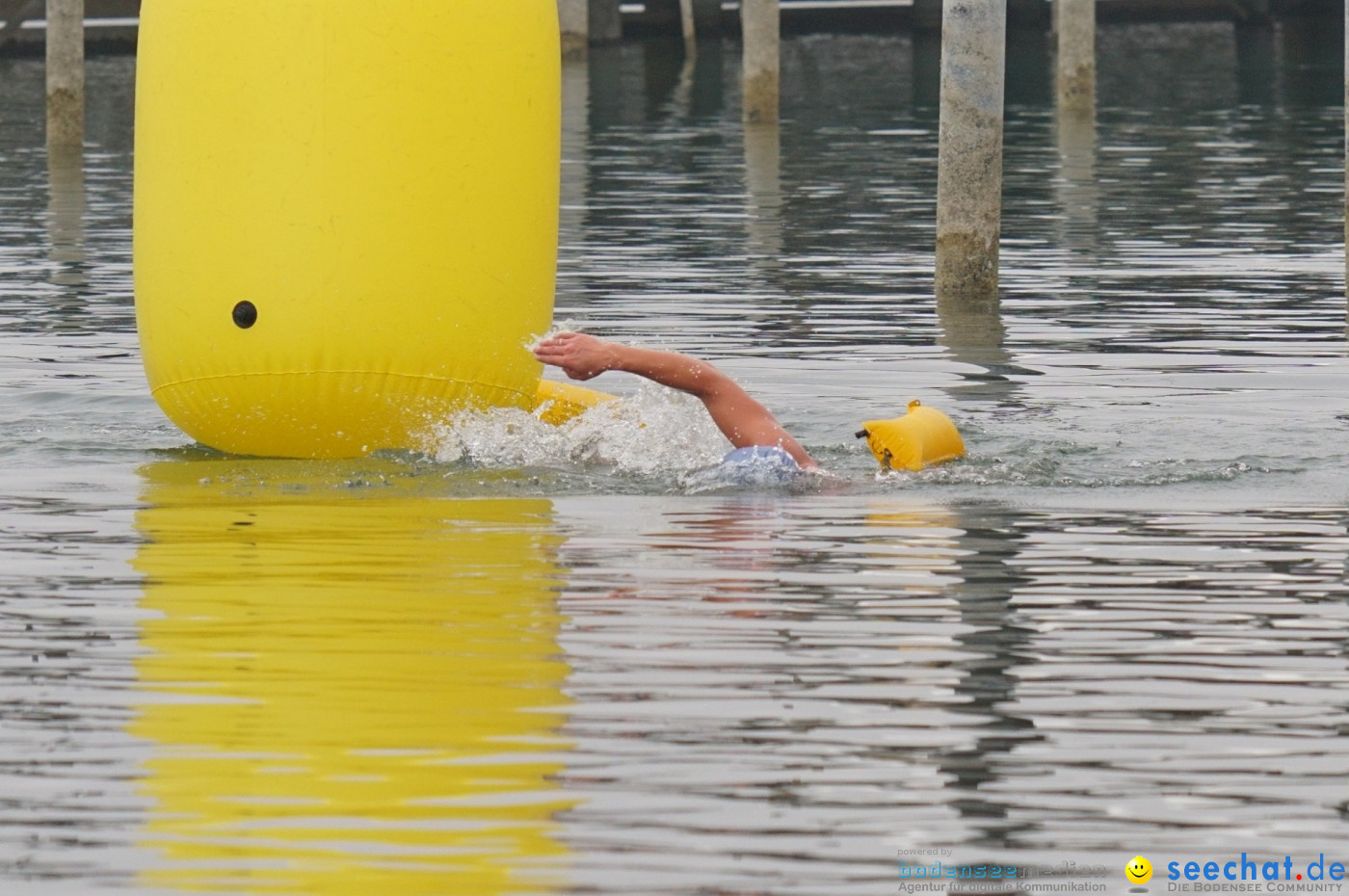 Lake Constance Eisman by Aqua Sphere: Ludwigshafen am Bodensee, 11.02.2017