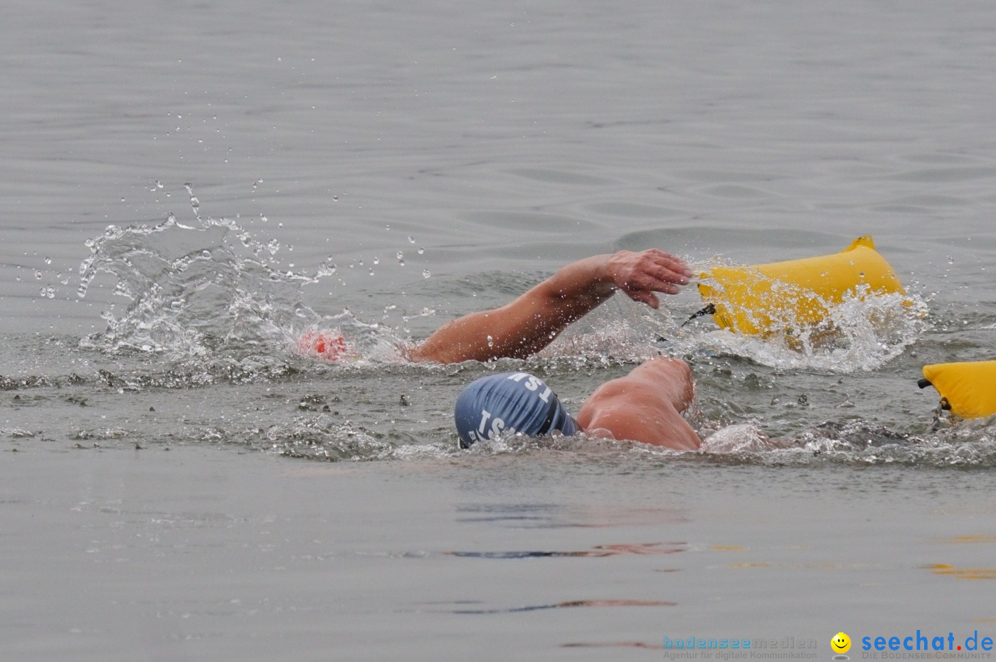 Lake Constance Eisman by Aqua Sphere: Ludwigshafen am Bodensee, 11.02.2017