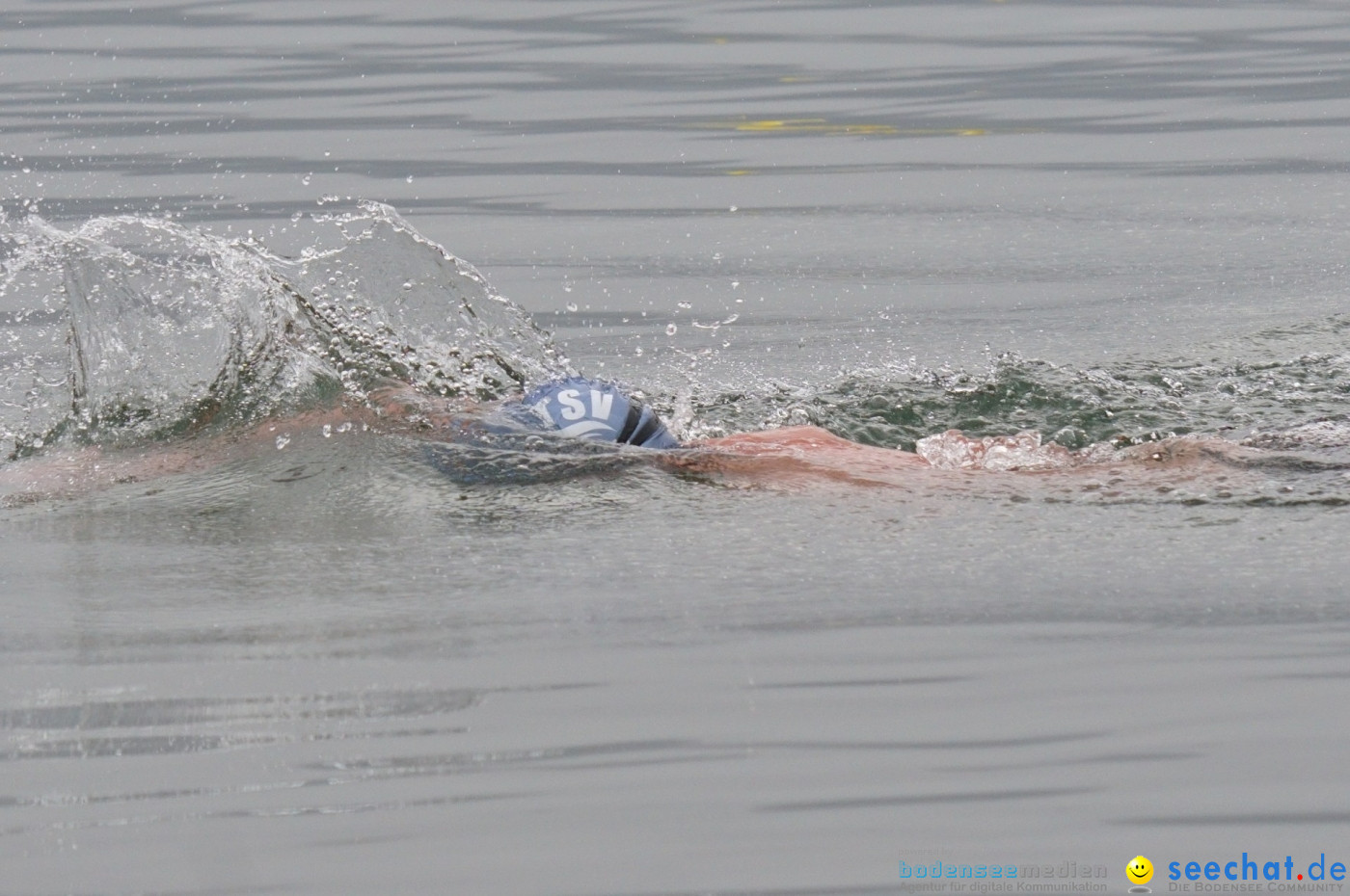 Lake Constance Eisman by Aqua Sphere: Ludwigshafen am Bodensee, 11.02.2017