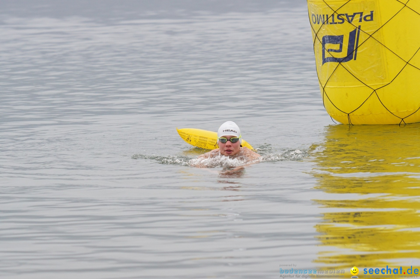 Lake Constance Eisman by Aqua Sphere: Ludwigshafen am Bodensee, 11.02.2017