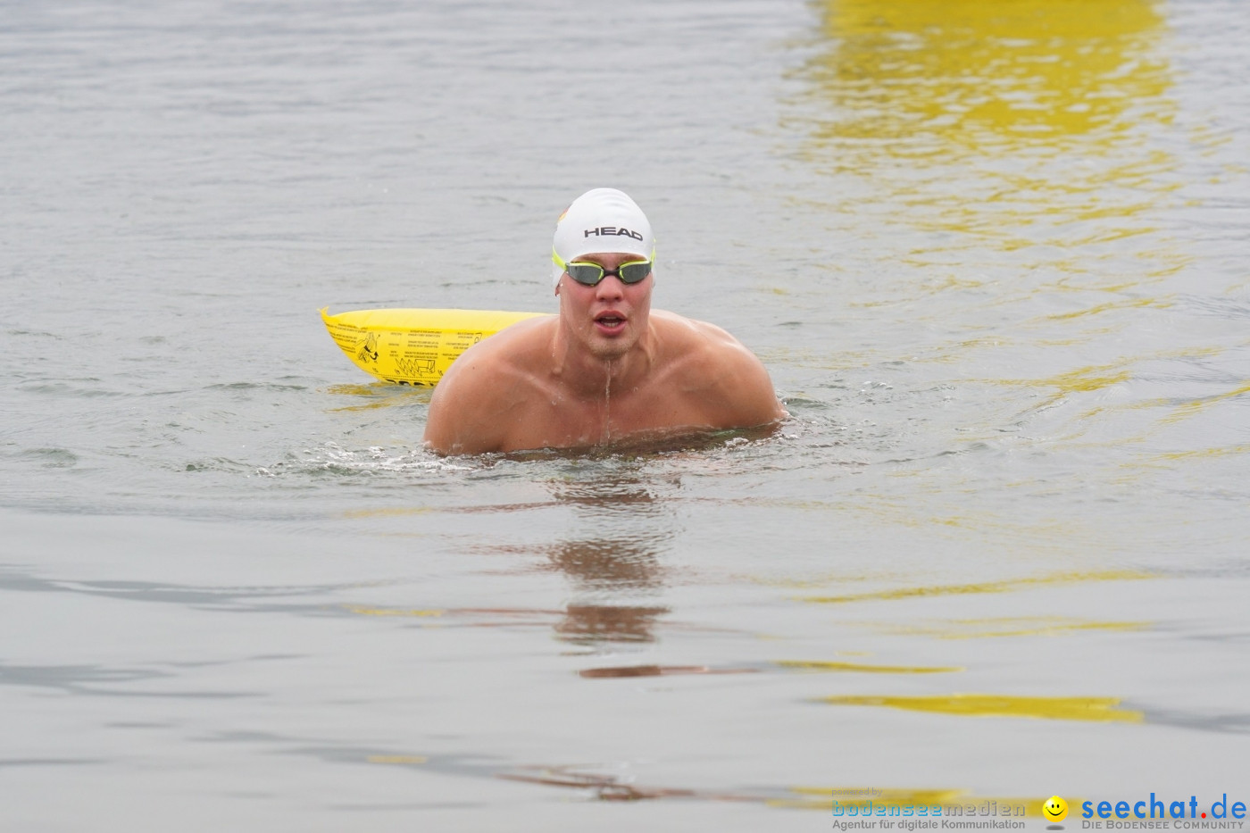 Lake Constance Eisman by Aqua Sphere: Ludwigshafen am Bodensee, 11.02.2017