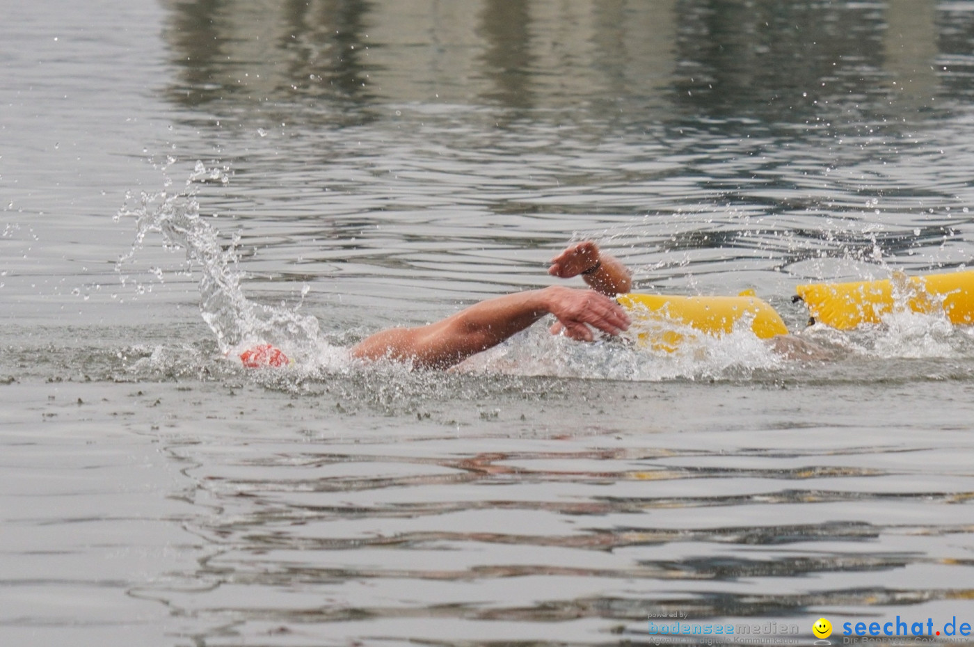 Lake Constance Eisman by Aqua Sphere: Ludwigshafen am Bodensee, 11.02.2017