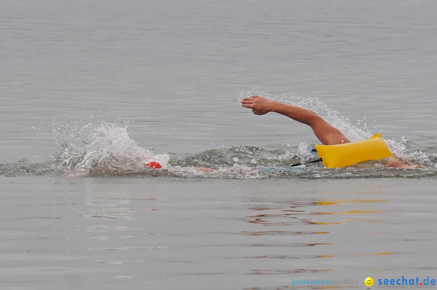 Lake Constance Eisman by Aqua Sphere: Ludwigshafen am Bodensee, 11.02.2017