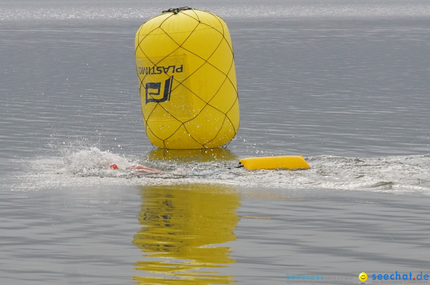 Lake Constance Eisman by Aqua Sphere: Ludwigshafen am Bodensee, 11.02.2017