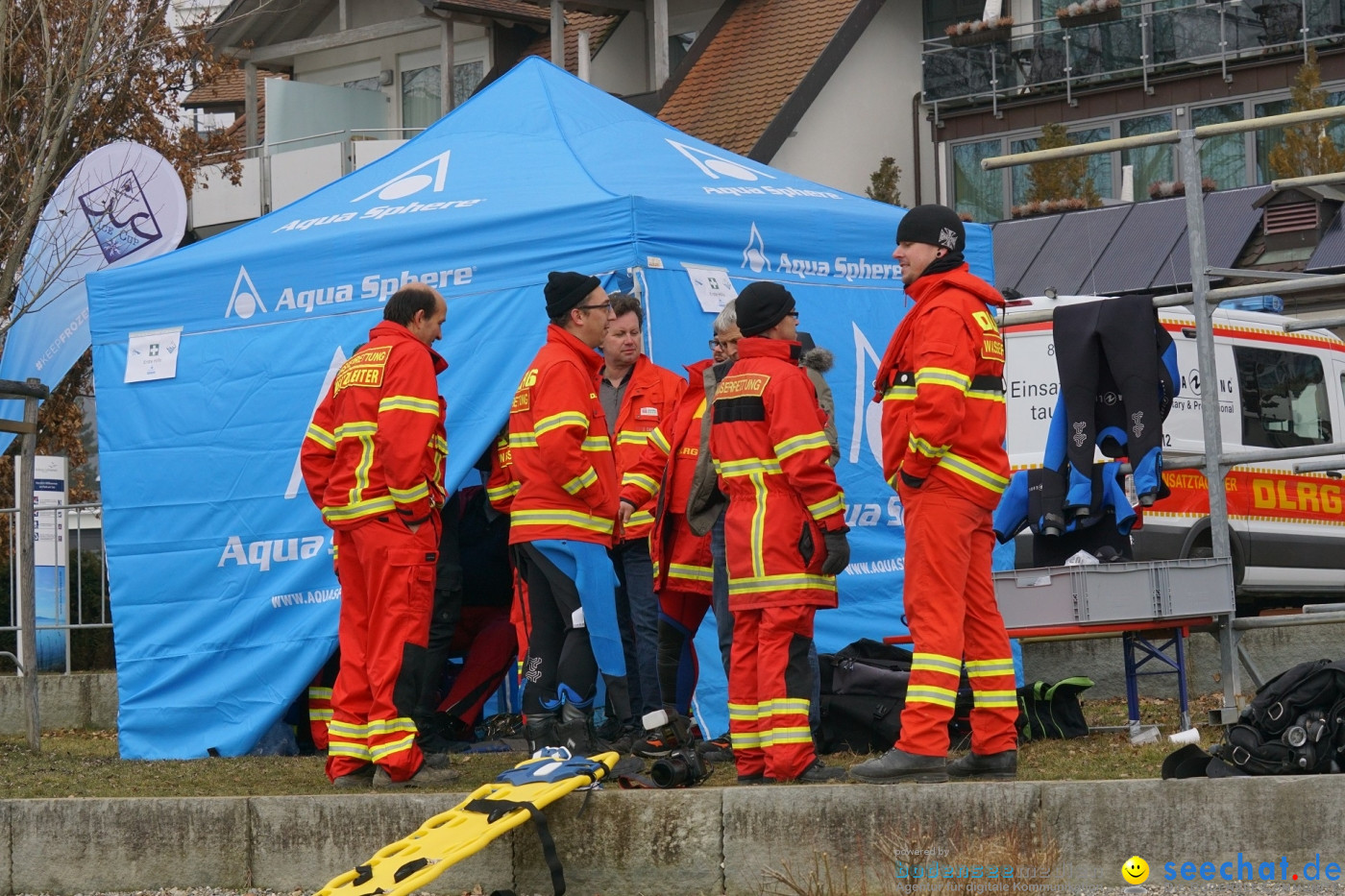 Lake Constance Eisman by Aqua Sphere: Ludwigshafen am Bodensee, 11.02.2017