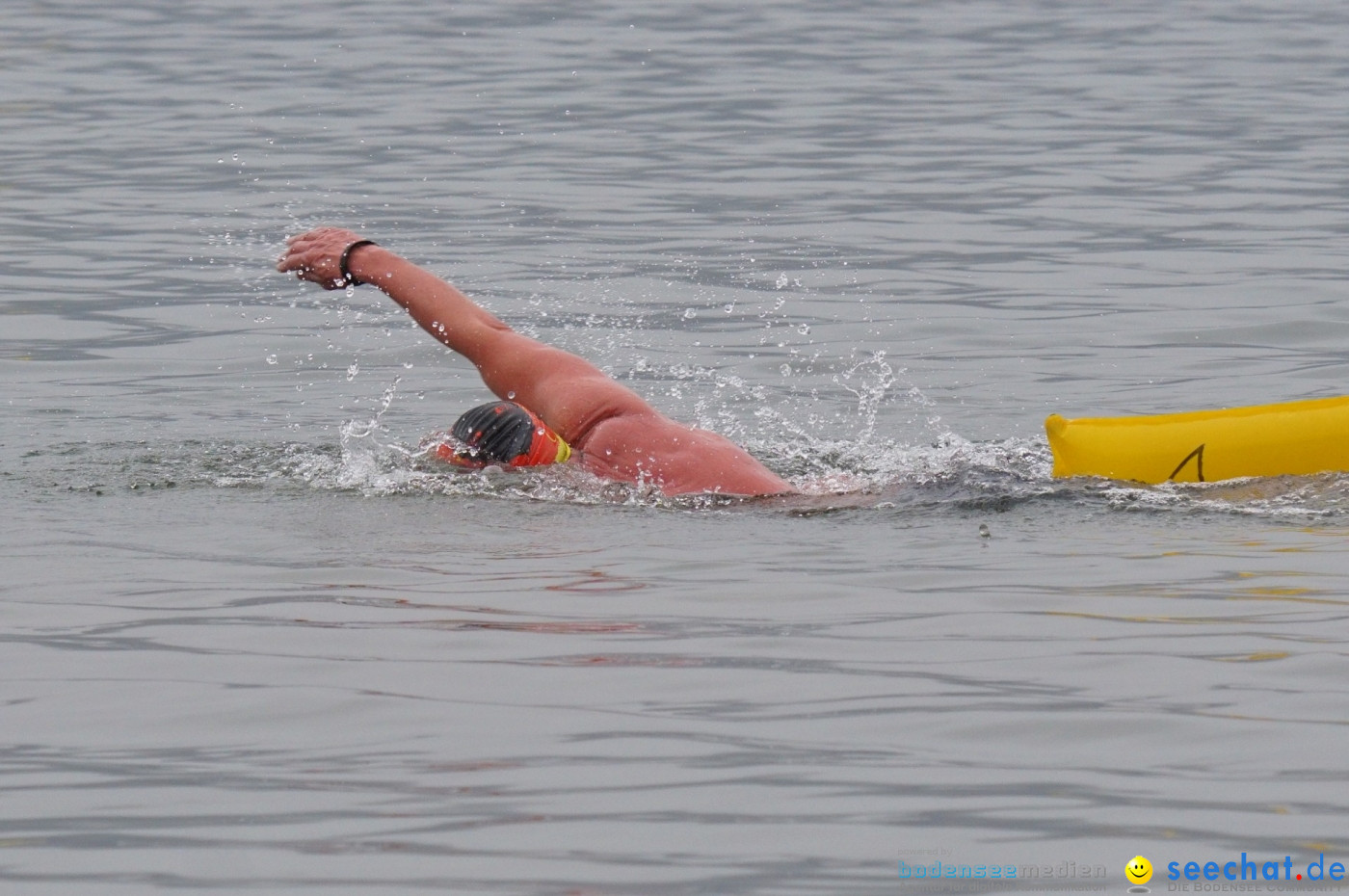 Lake Constance Eisman by Aqua Sphere: Ludwigshafen am Bodensee, 11.02.2017