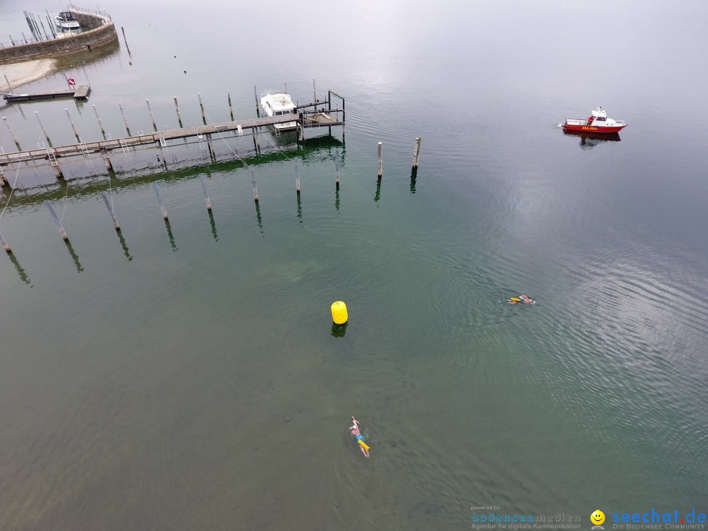 Lake Constance Eisman by Aqua Sphere: Ludwigshafen am Bodensee, 11.02.2017