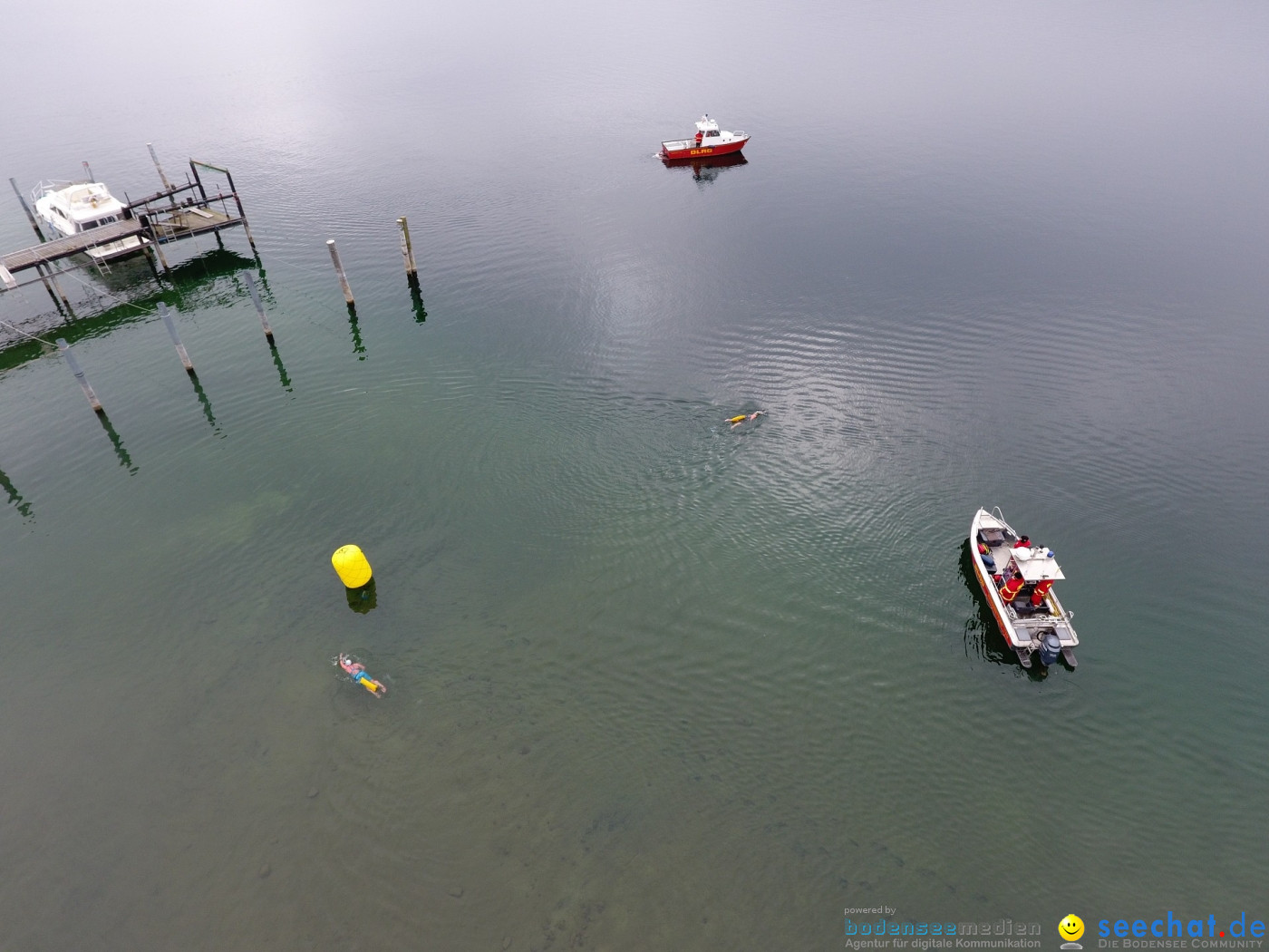 Lake Constance Eisman by Aqua Sphere: Ludwigshafen am Bodensee, 11.02.2017