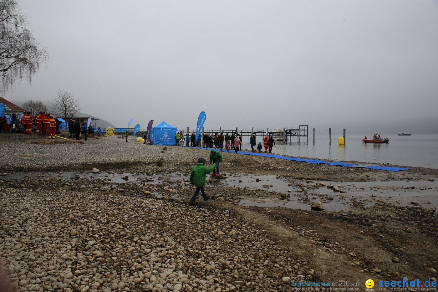 Lake Constance Eisman by Aqua Sphere: Ludwigshafen am Bodensee, 11.02.2017