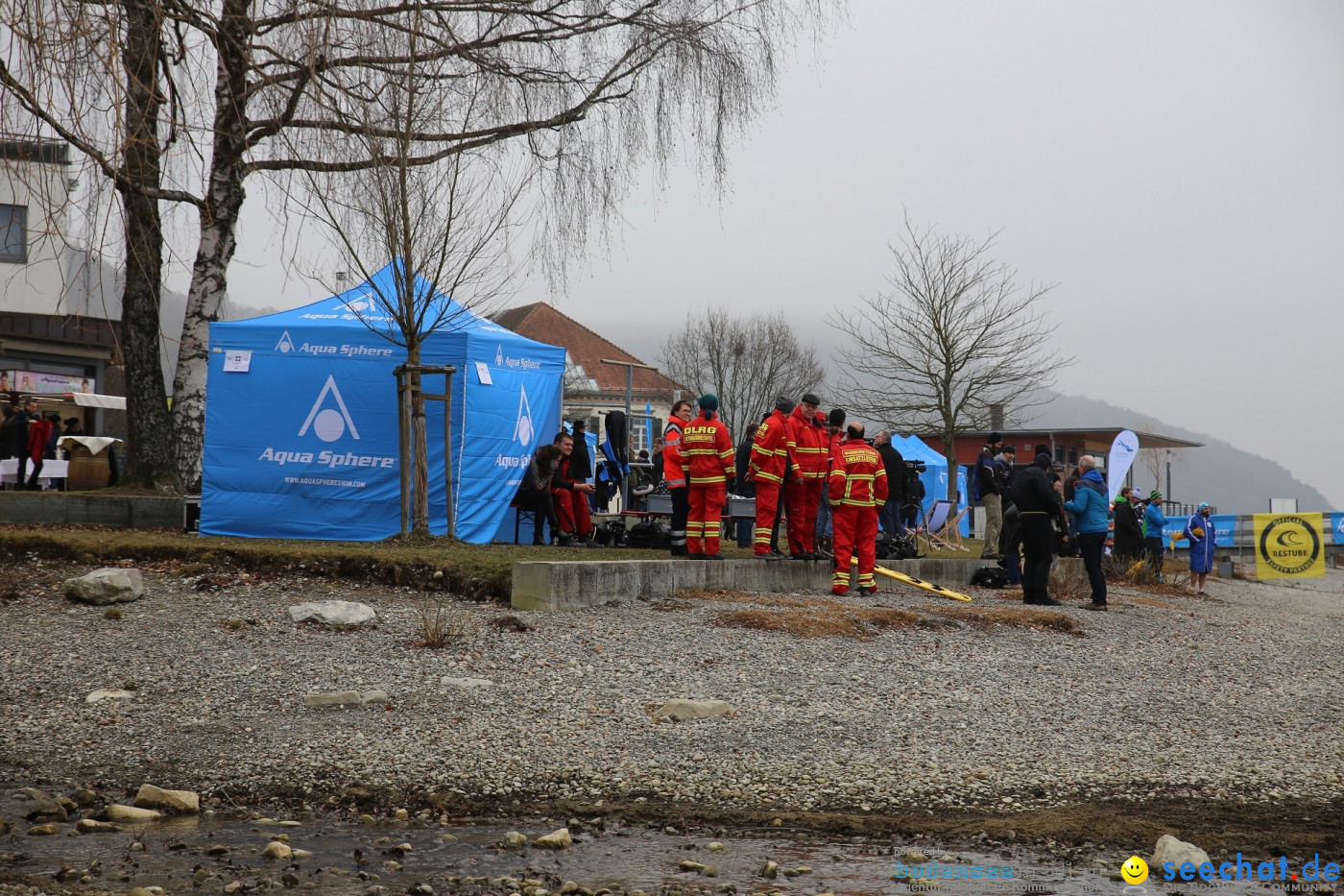 Lake Constance Eisman by Aqua Sphere: Ludwigshafen am Bodensee, 11.02.2017