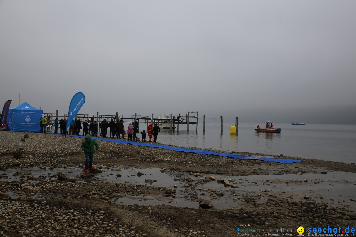 Lake Constance Eisman by Aqua Sphere: Ludwigshafen am Bodensee, 11.02.2017