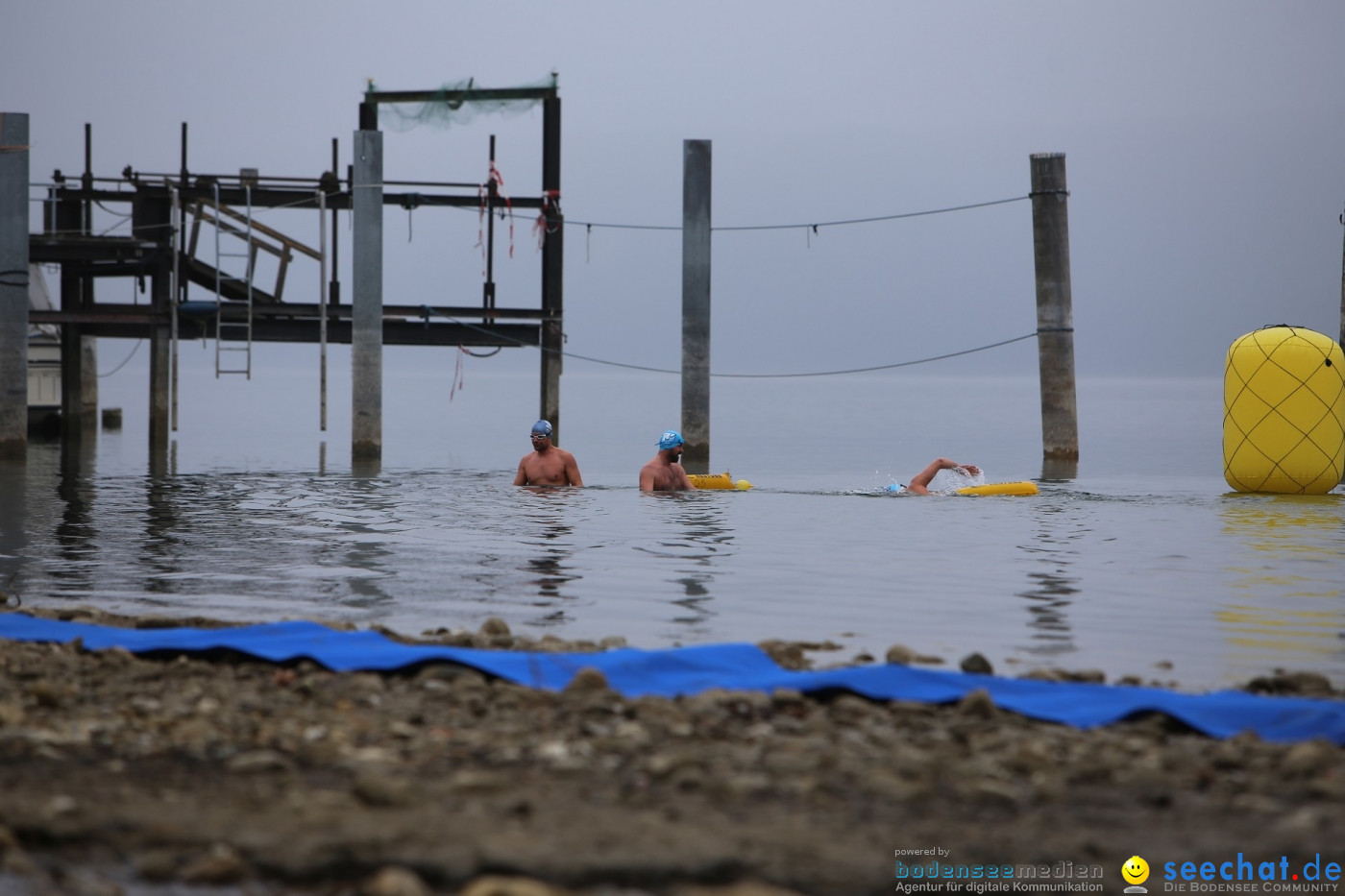 Lake Constance Eisman by Aqua Sphere: Ludwigshafen am Bodensee, 11.02.2017