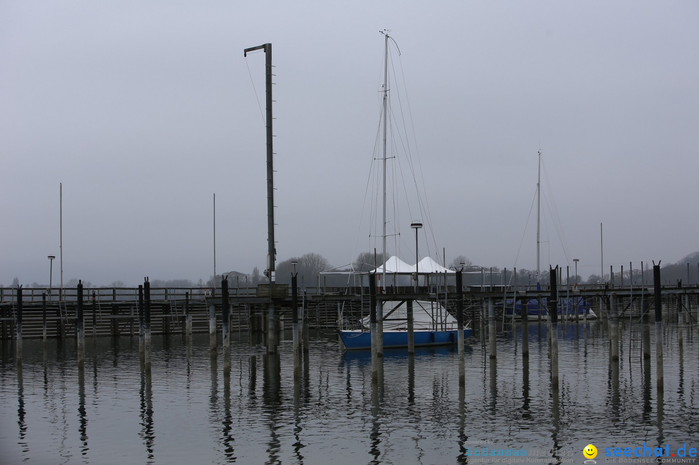 Lake Constance Eisman by Aqua Sphere: Ludwigshafen am Bodensee, 11.02.2017