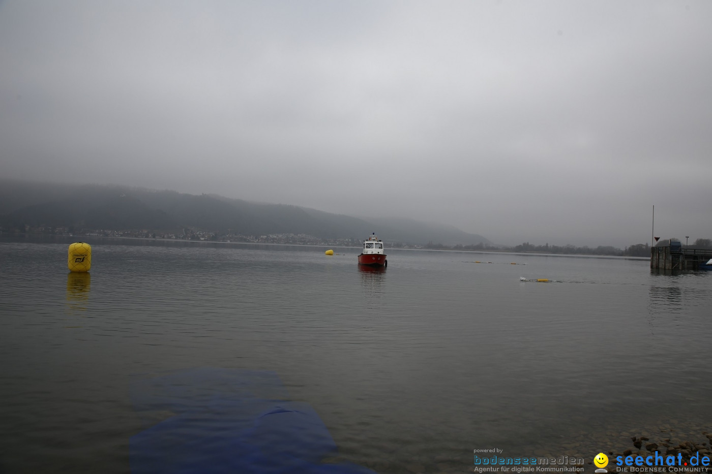 Lake Constance Eisman by Aqua Sphere: Ludwigshafen am Bodensee, 11.02.2017