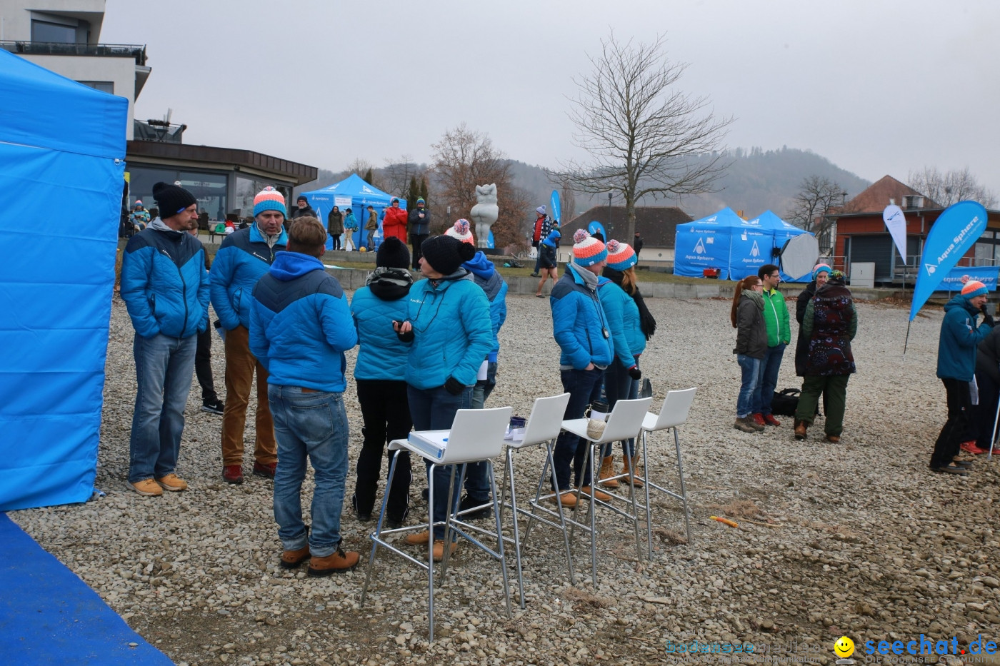 Lake Constance Eisman by Aqua Sphere: Ludwigshafen am Bodensee, 11.02.2017