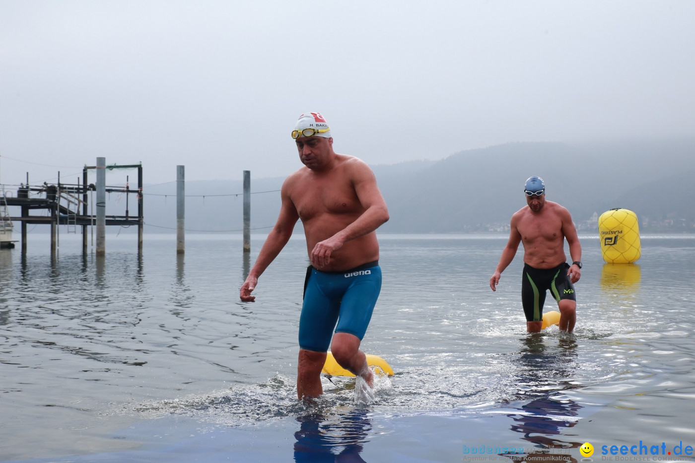 Lake Constance Eisman by Aqua Sphere: Ludwigshafen am Bodensee, 11.02.2017