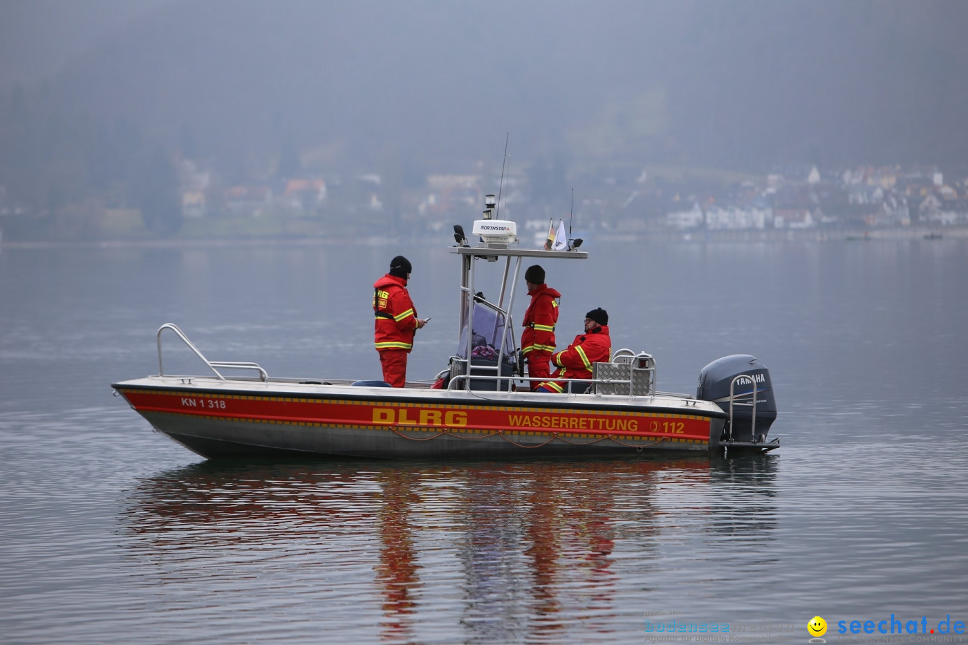 Lake Constance Eisman by Aqua Sphere: Ludwigshafen am Bodensee, 11.02.2017