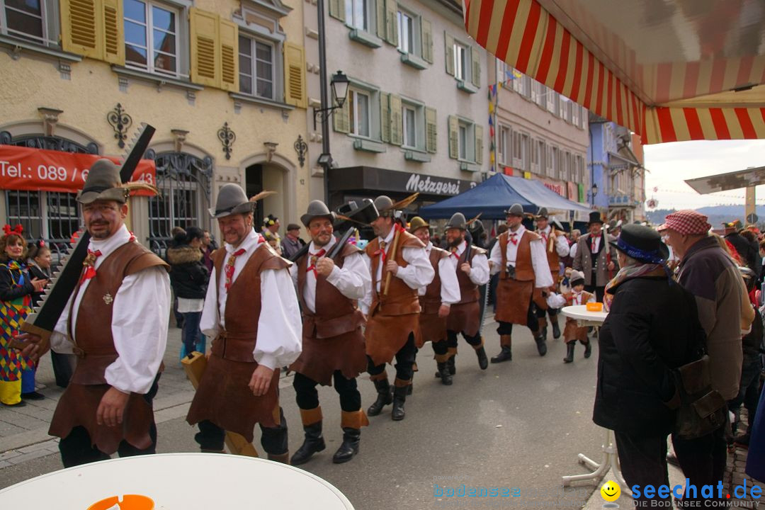 Narrenbaumstellen: Stockach am Bodensee, 23.02.2017