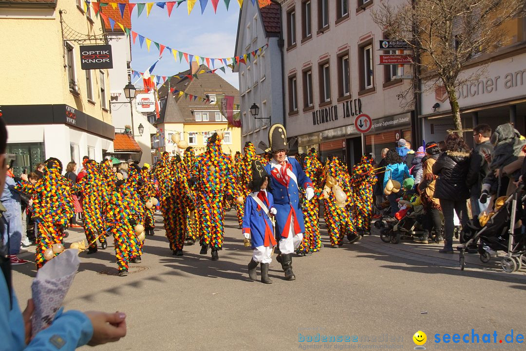 Narrenbaumstellen: Stockach am Bodensee, 23.02.2017