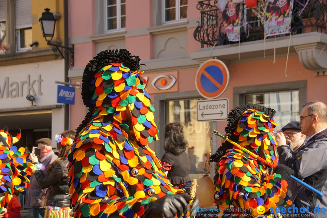 Narrenbaumstellen: Stockach am Bodensee, 23.02.2017