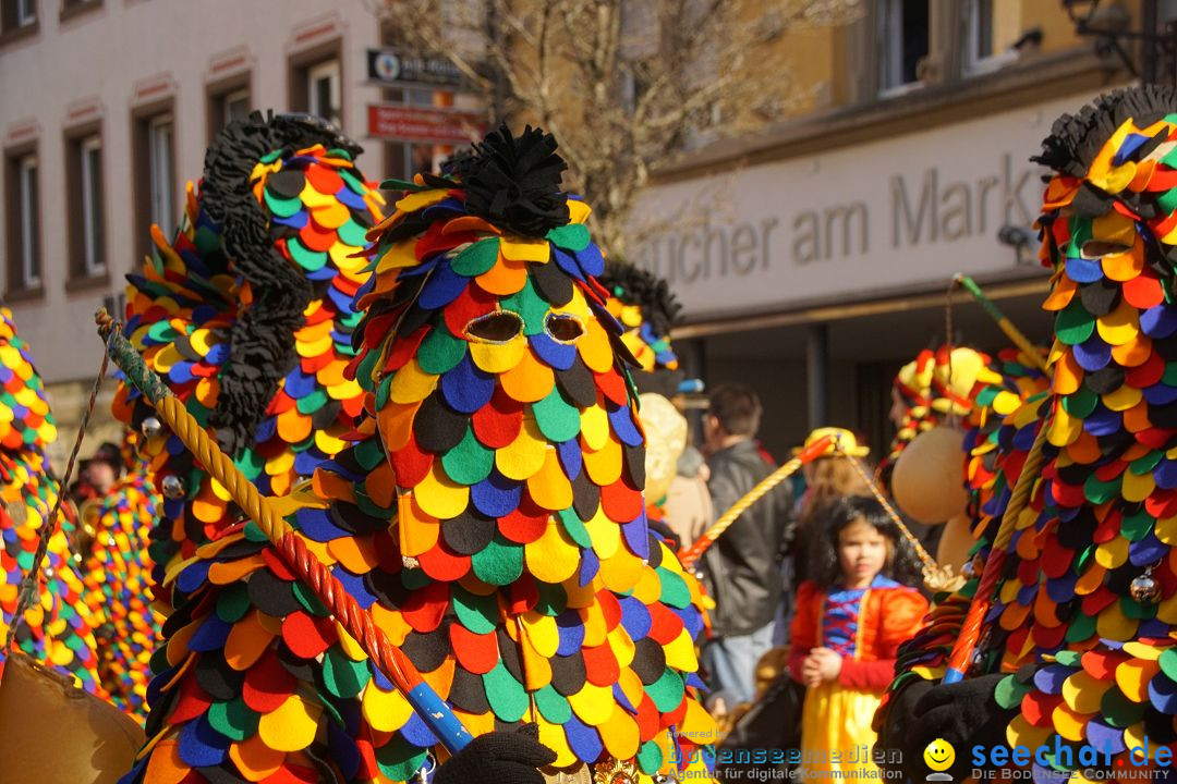 Narrenbaumstellen: Stockach am Bodensee, 23.02.2017