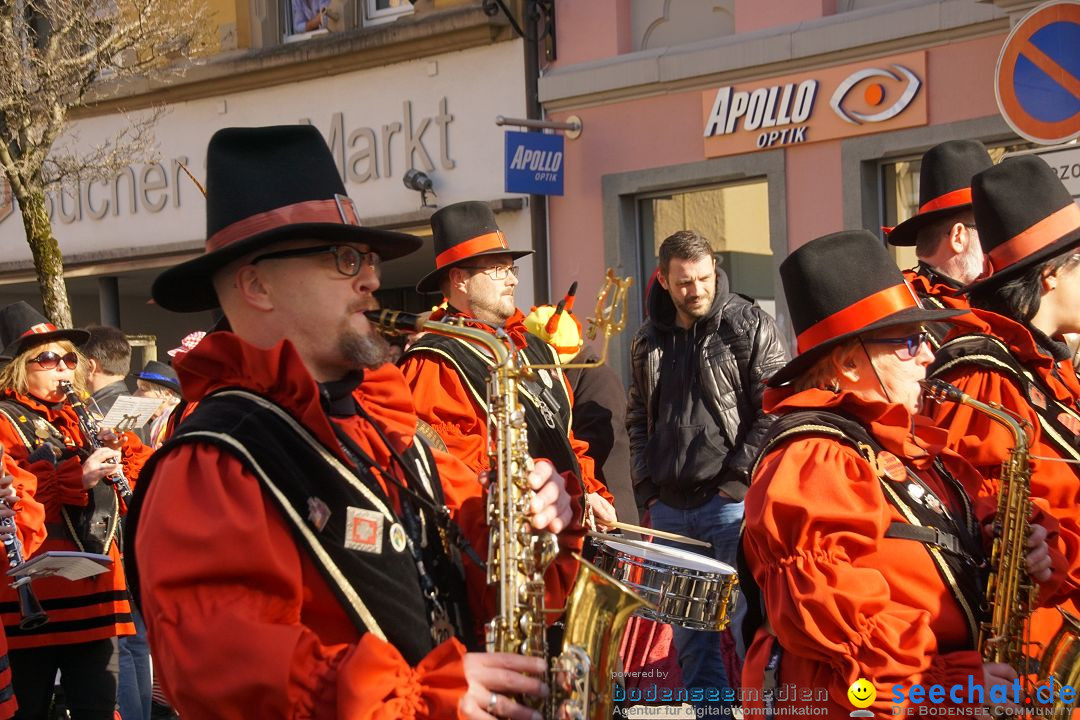 Narrenbaumstellen: Stockach am Bodensee, 23.02.2017