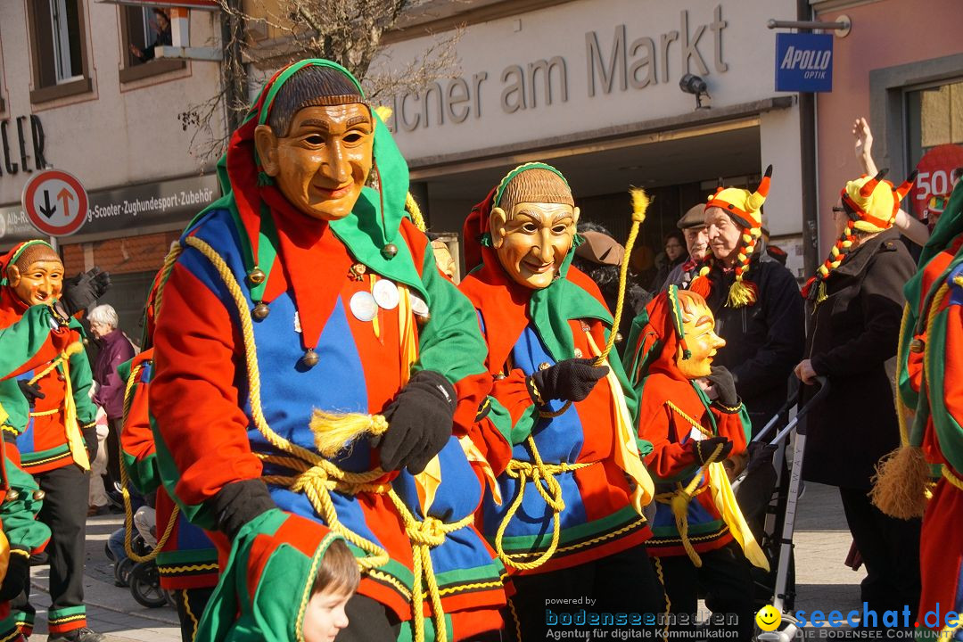 Narrenbaumstellen: Stockach am Bodensee, 23.02.2017