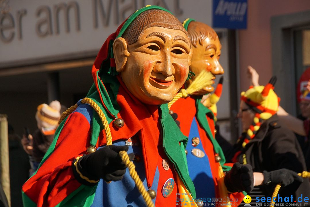 Narrenbaumstellen: Stockach am Bodensee, 23.02.2017