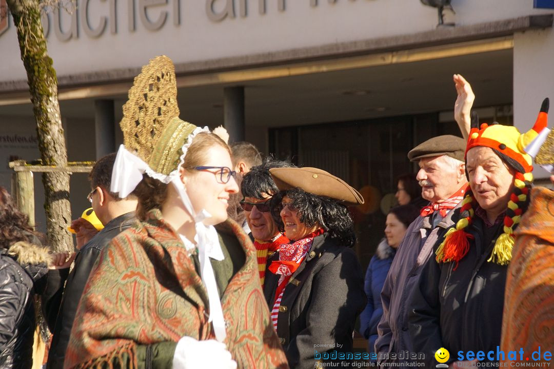 Narrenbaumstellen: Stockach am Bodensee, 23.02.2017