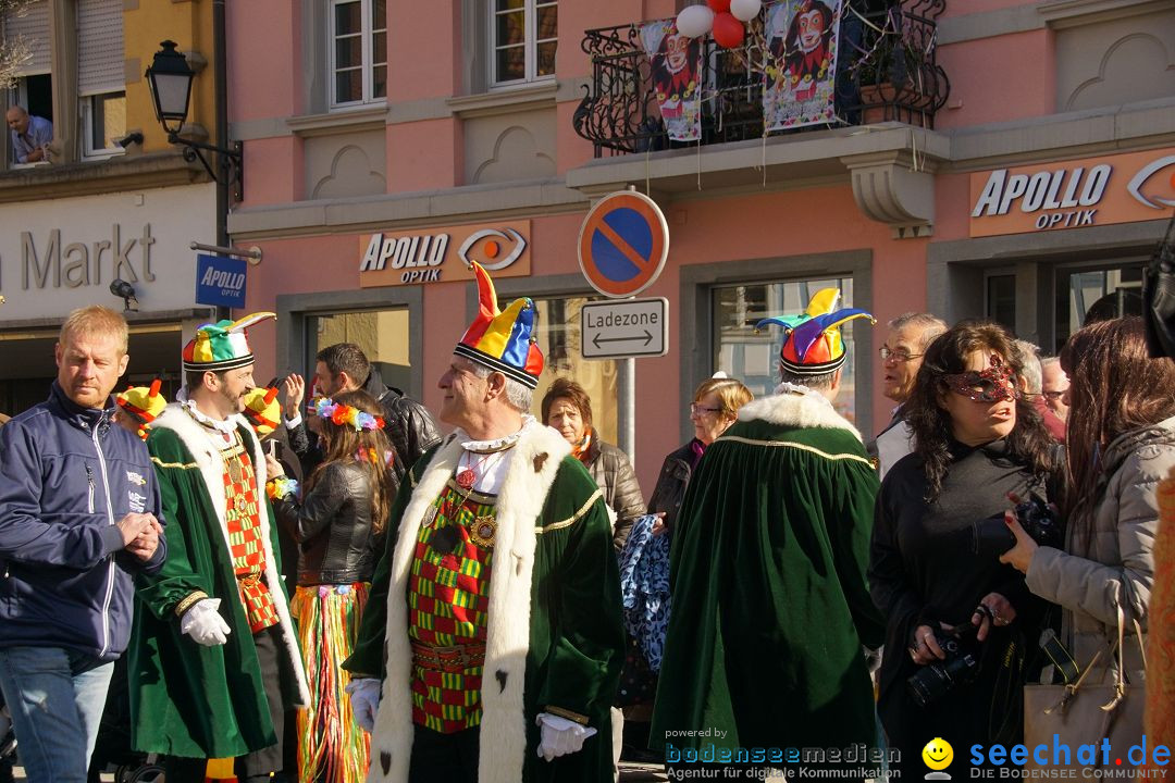 Narrenbaumstellen: Stockach am Bodensee, 23.02.2017