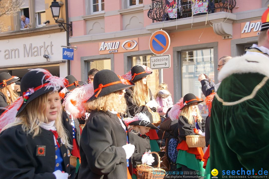 Narrenbaumstellen: Stockach am Bodensee, 23.02.2017