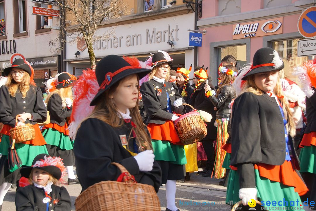 Narrenbaumstellen: Stockach am Bodensee, 23.02.2017