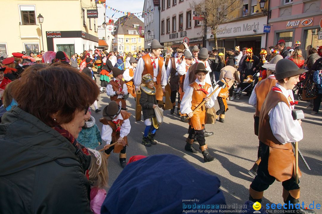 Narrenbaumstellen: Stockach am Bodensee, 23.02.2017