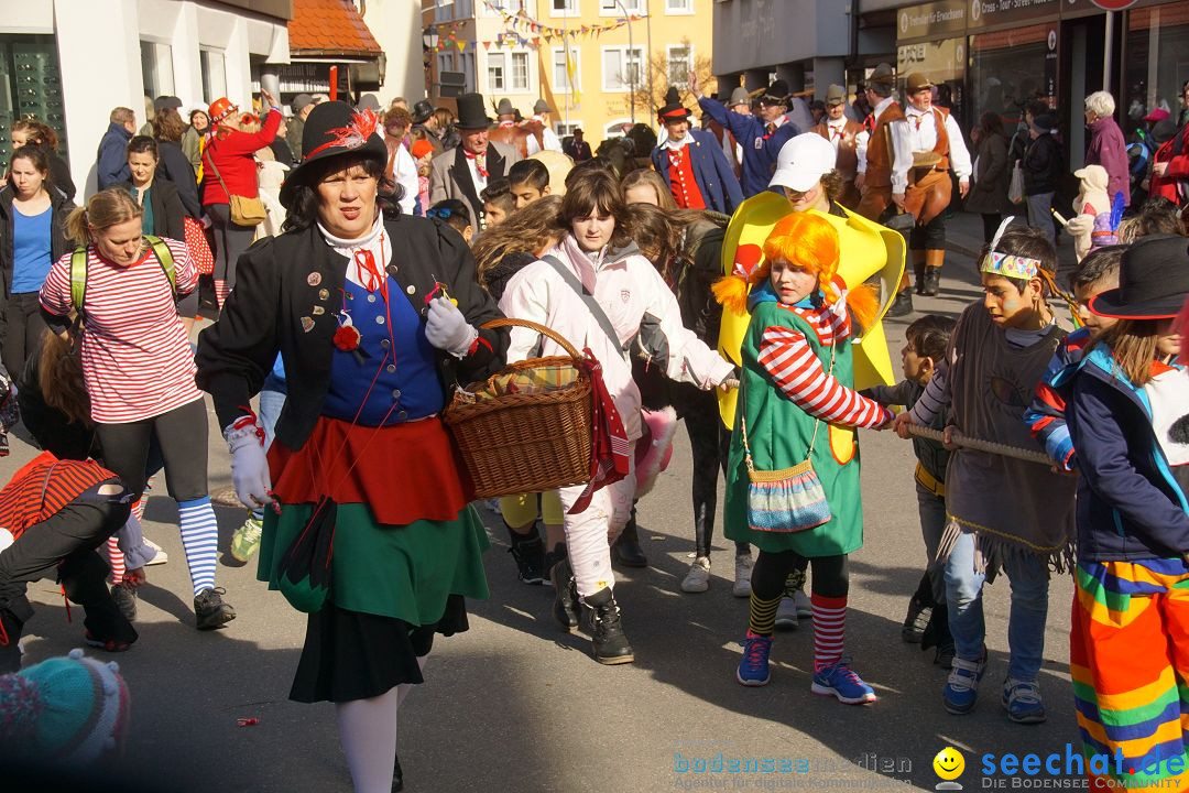 Narrenbaumstellen: Stockach am Bodensee, 23.02.2017