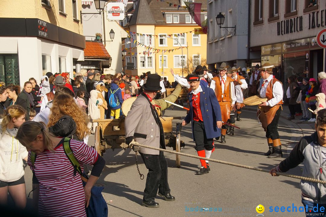 Narrenbaumstellen: Stockach am Bodensee, 23.02.2017