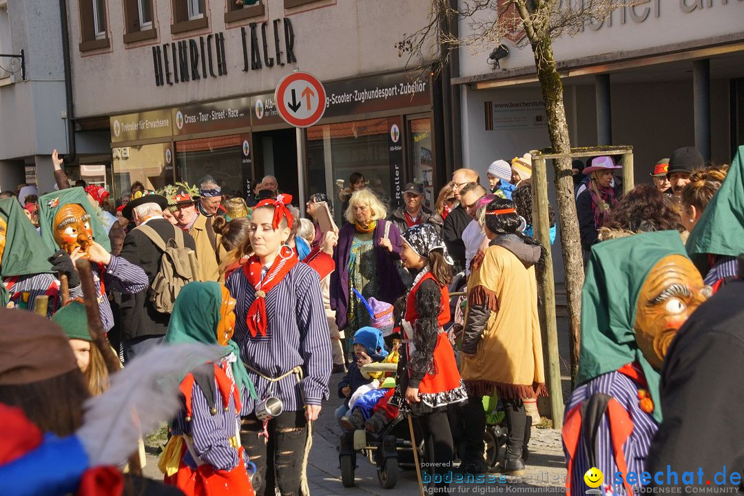 Narrenbaumstellen: Stockach am Bodensee, 23.02.2017