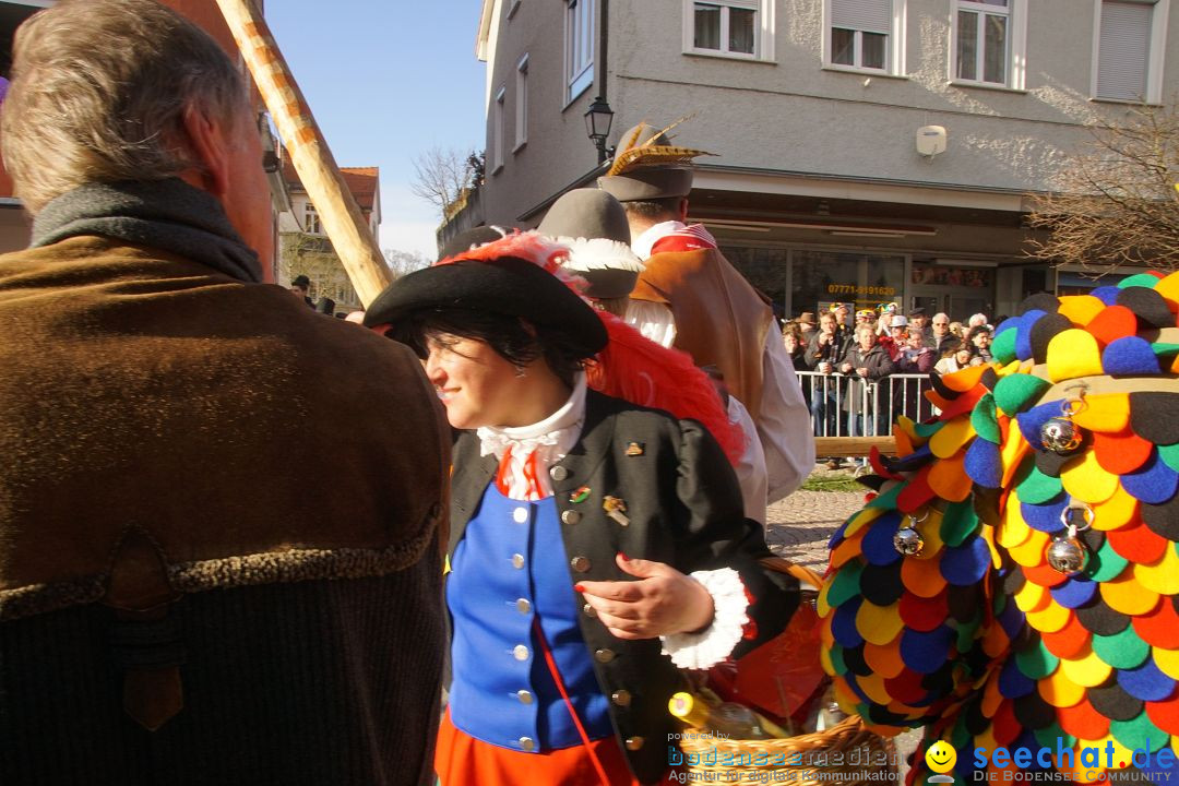 Narrenbaumstellen: Stockach am Bodensee, 23.02.2017