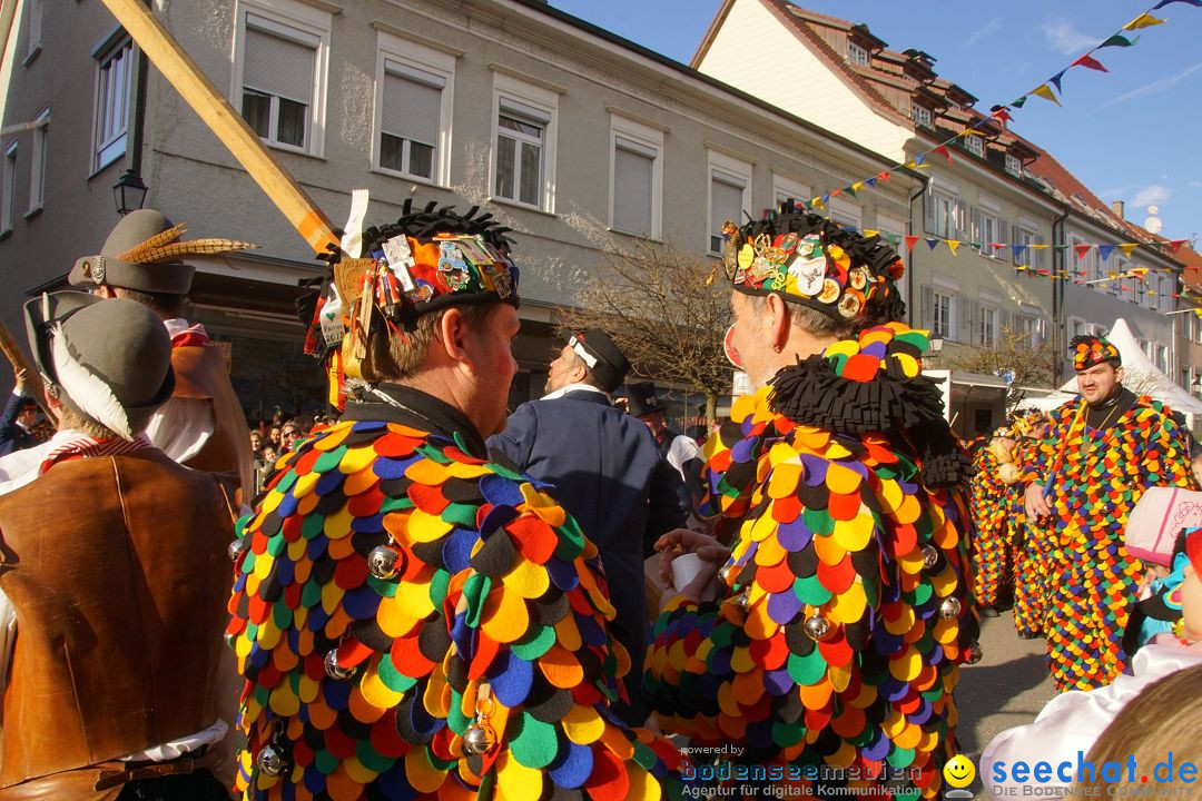 Narrenbaumstellen: Stockach am Bodensee, 23.02.2017