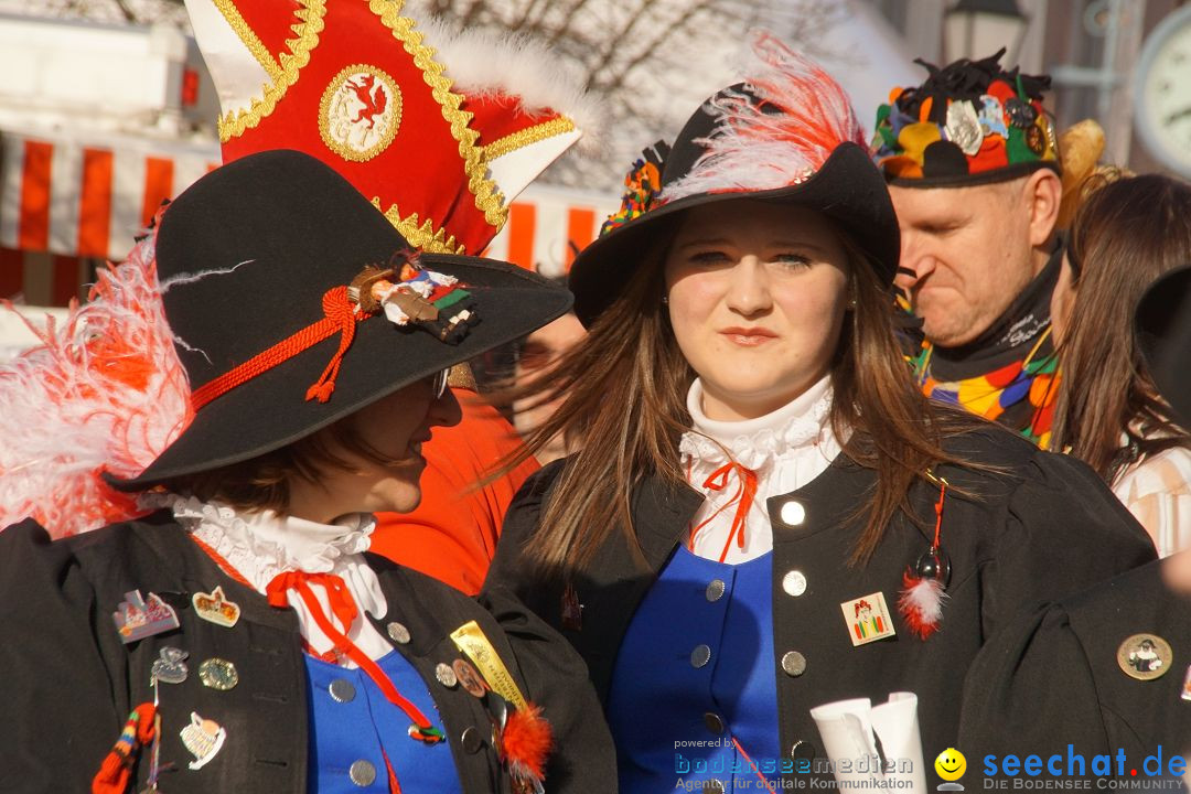 Narrenbaumstellen: Stockach am Bodensee, 23.02.2017