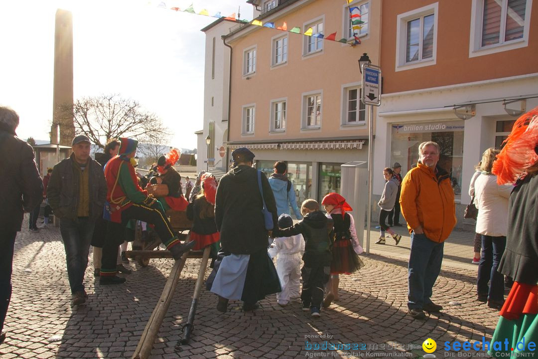 Narrenbaumstellen: Stockach am Bodensee, 23.02.2017